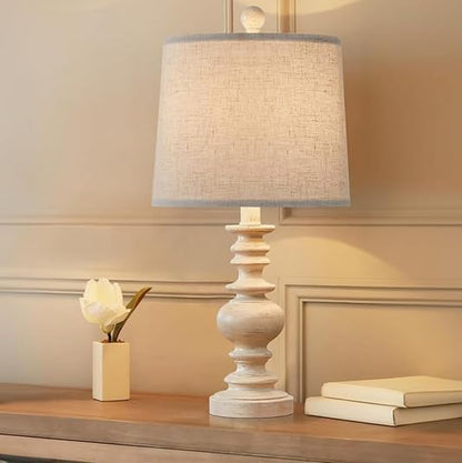 20.5" Farmhouse Lamps for Bedrooms