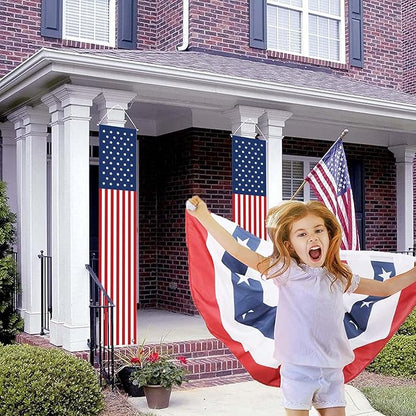Memorial Day Banner Indoor and Outdoor Hanging (2 Pcs)